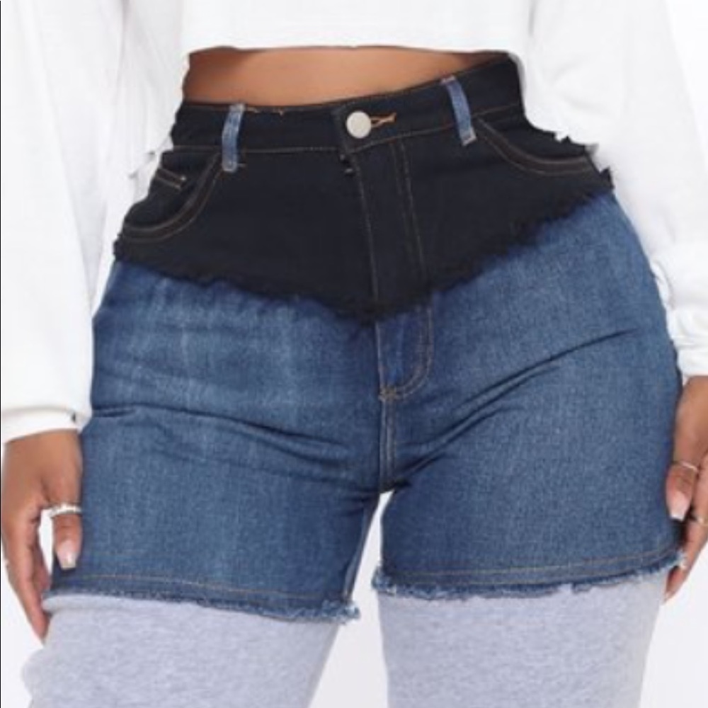 Denim  joggers